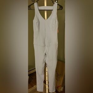 Free People Hatch Never Better Onesie in Light Blue